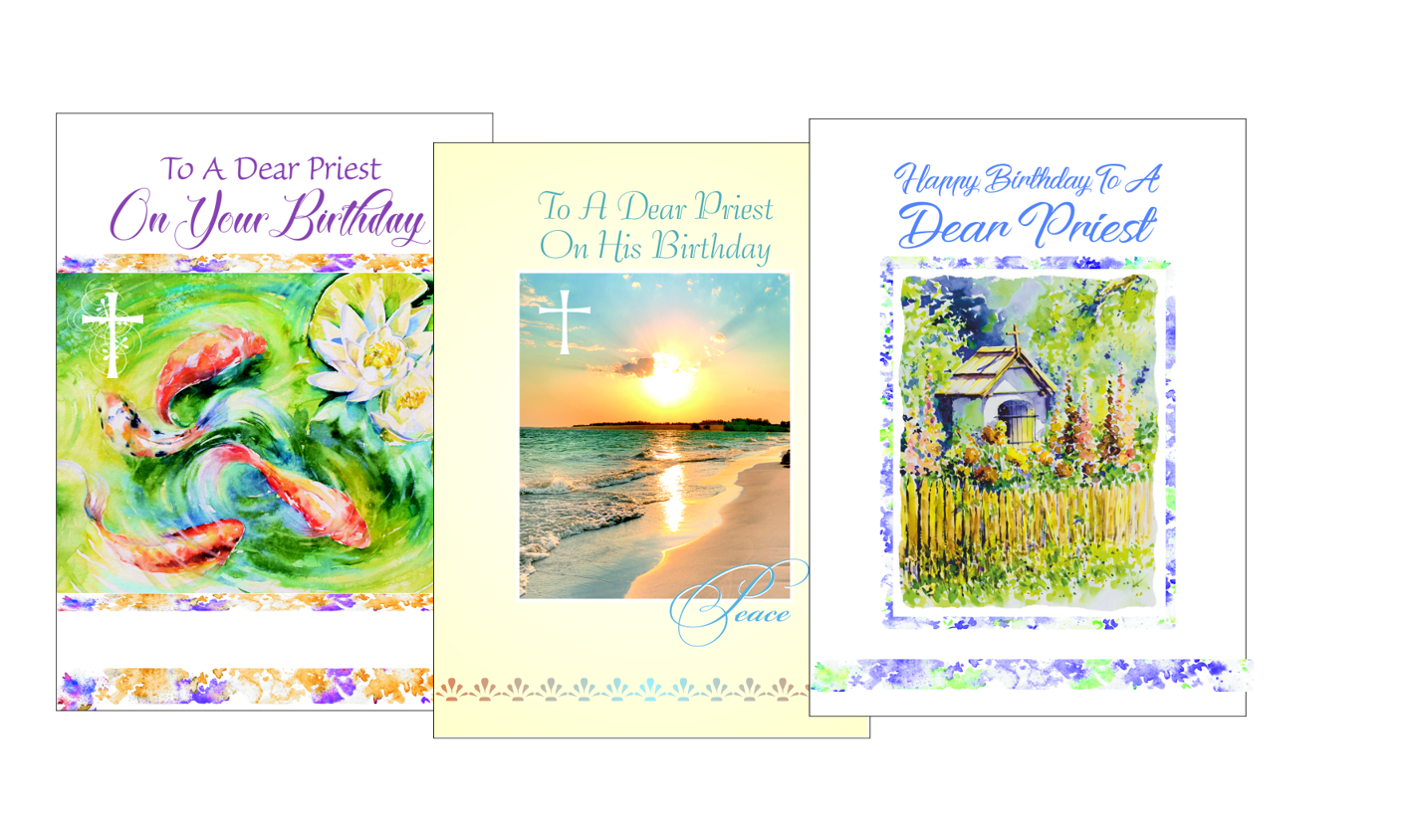 bright priest ordination anniversary cards