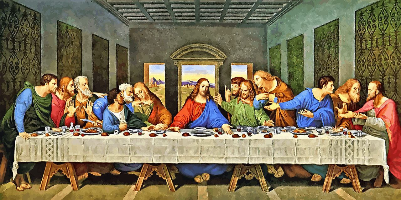 The last supper painting
